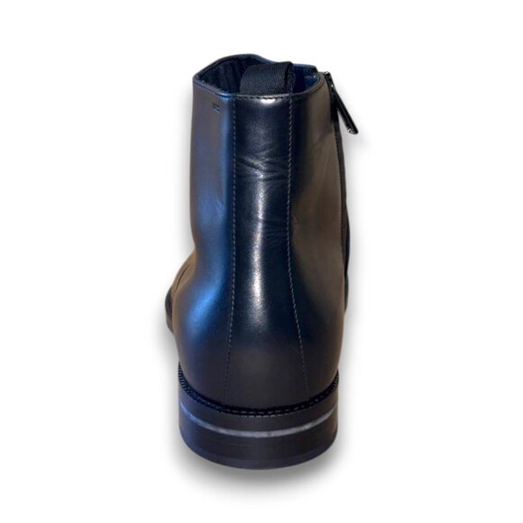 BOSS Chelsea Boots Men's Black Leather Ankle Boots US 11 (UK 10 EU 44) MSRP $250 - Picture 3 of 4